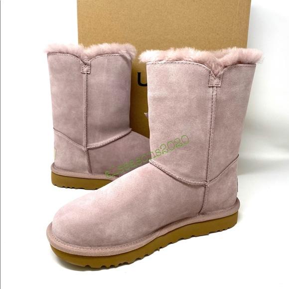 UGG Daelynn Women’s Boots Suede Light Pink - Picture 6 of 11